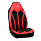 Housses de Sièges Auto Premiumen cuir – Compatibles avec Tous les Véhicules - Full red