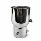 SG-1242901 Embout d'échappement inox 76mm