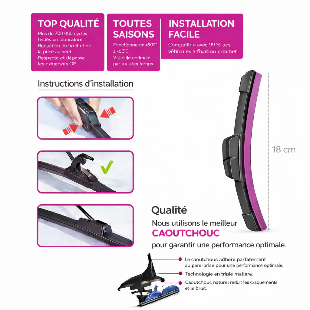 Essui glace Flamingo banana taille 26cm , 24cm, 22cm, 20cm, 18cm, 14cm