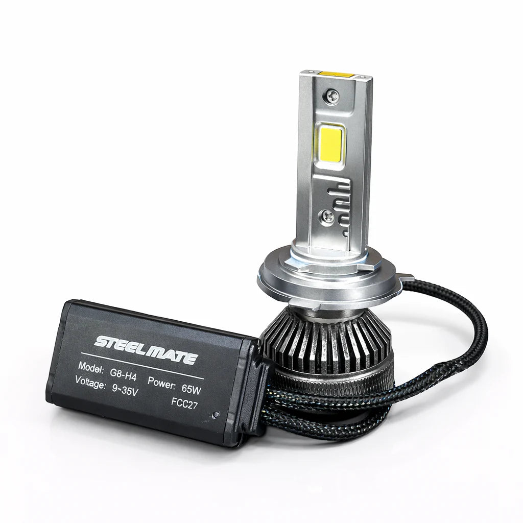 Turbo LED Steel mate G6 H4