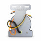SMG-0249 Feux de gabarit orange et blanc LED 12V