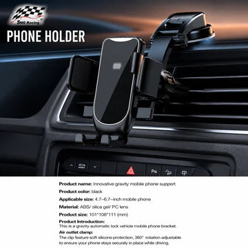 PORTE TÉLÉPHONE VENTOUSE