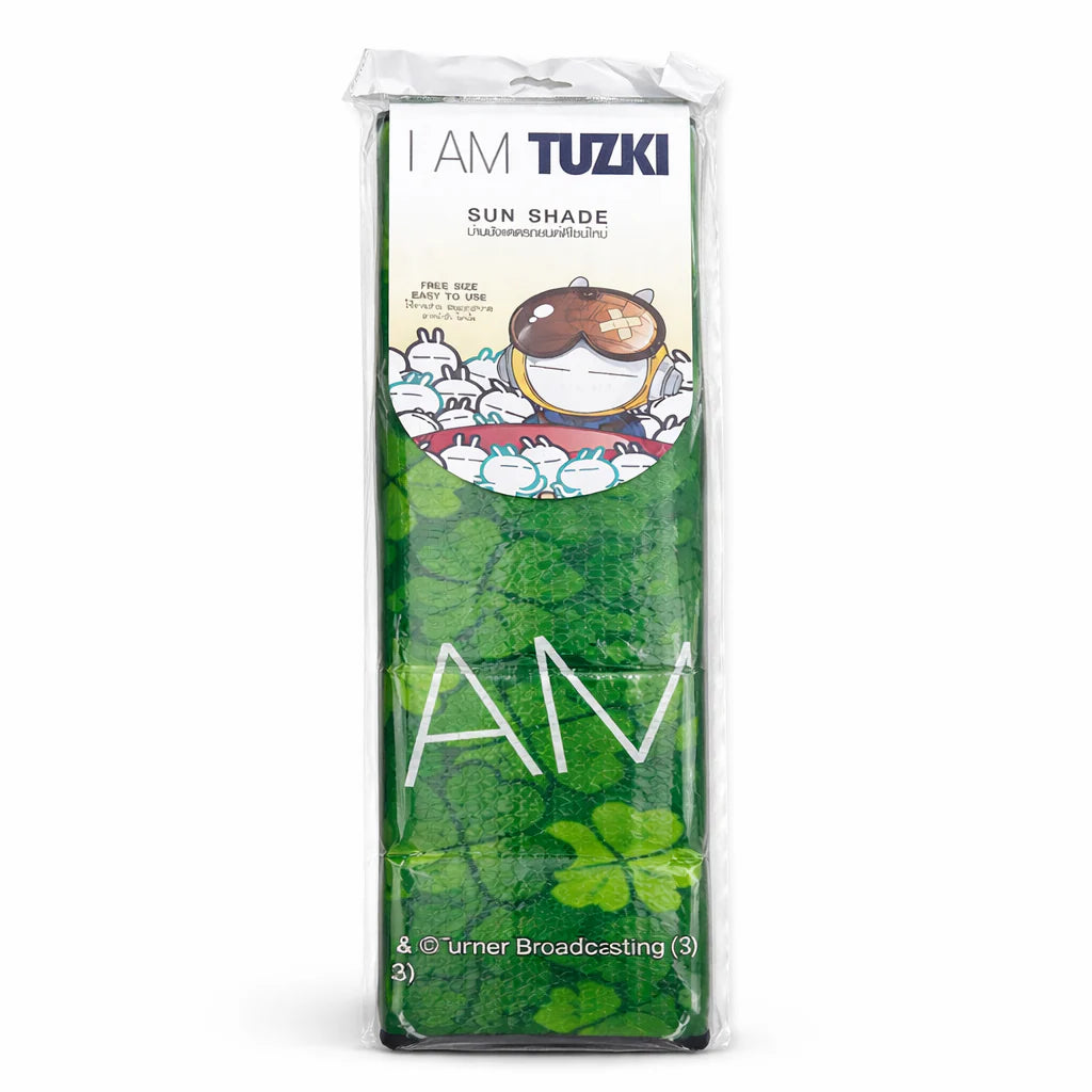 TK641 Pare soleil tuzki green 68cm x 130cm