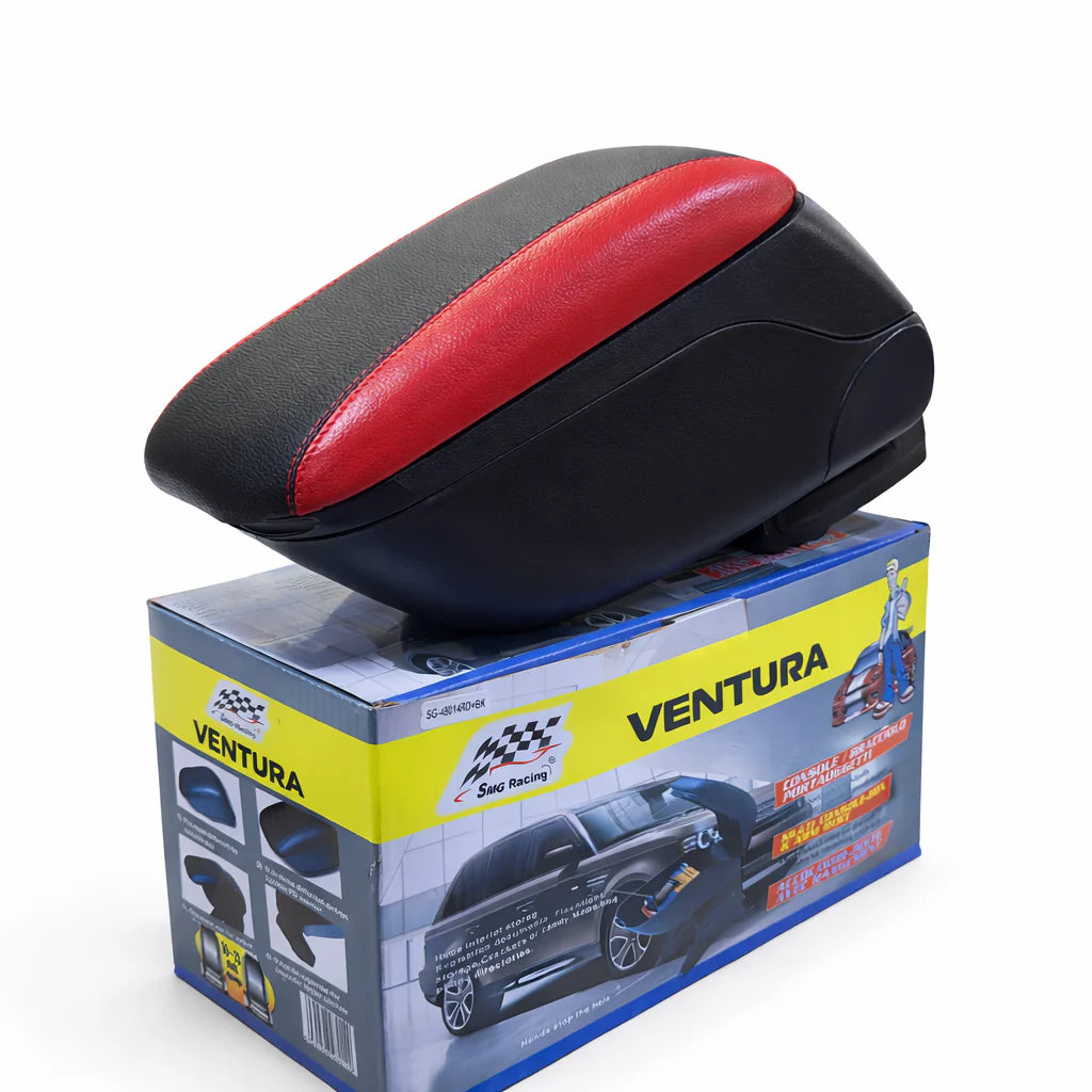 Accoudoire standard rouge noir