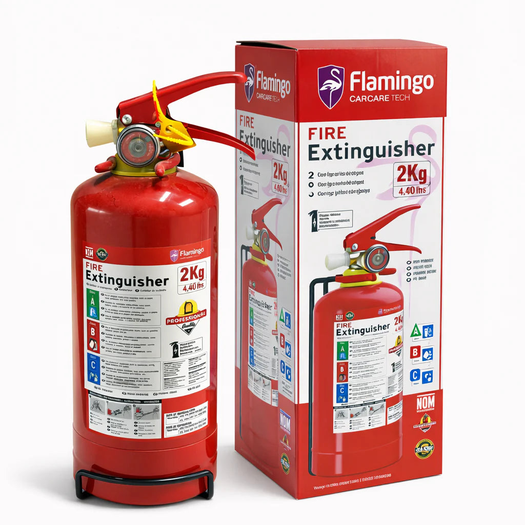 Extincteur rechargeable flamingo