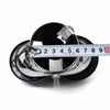 AB-23-CB Embout d'échappement double sortie style carbone