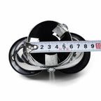 AB-23-CB Embout d'échappement double sortie style carbone
