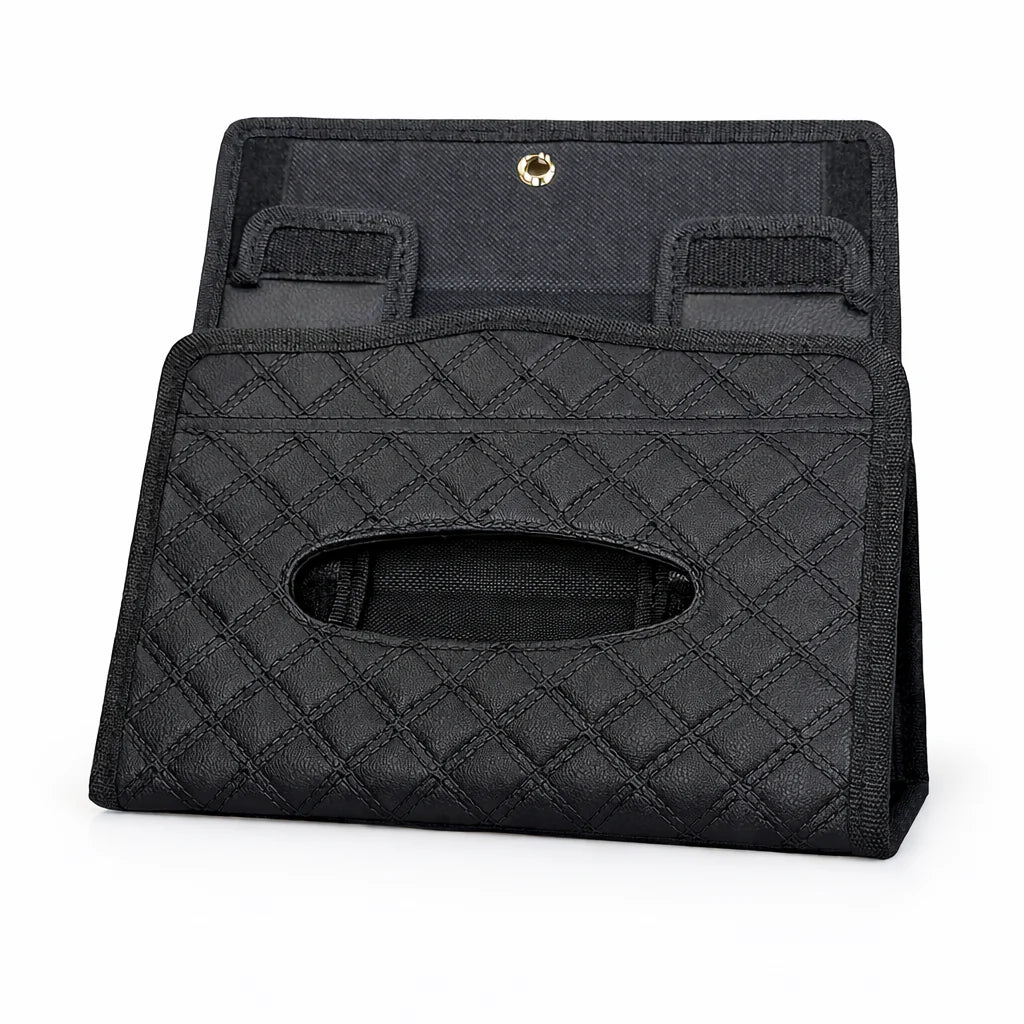 SG-48212 Porte mouchoir cuir pliable