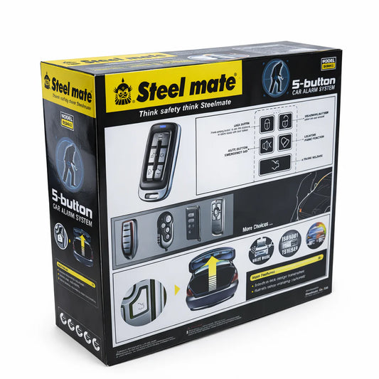 838G-5043 System d'alarme sans clé Steel mate 838G