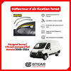 déflecteur d'air fixation farad 2piece Peugeot boxer_ Citroen jumper_ fiat ducato 2006-2024