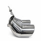 HJ-W203LH Embout d'échappement chromer style mercedes-benz w203