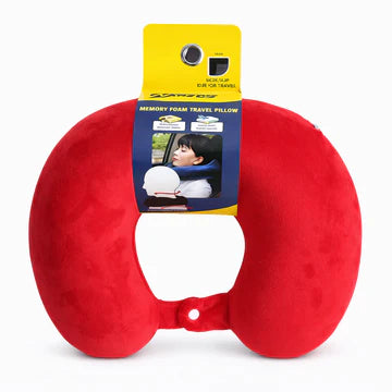 coussin repose tete rouge