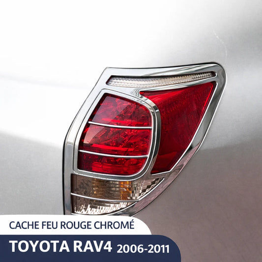 2 Cache feu rouge chromer Toyota rav4 2006-2011
