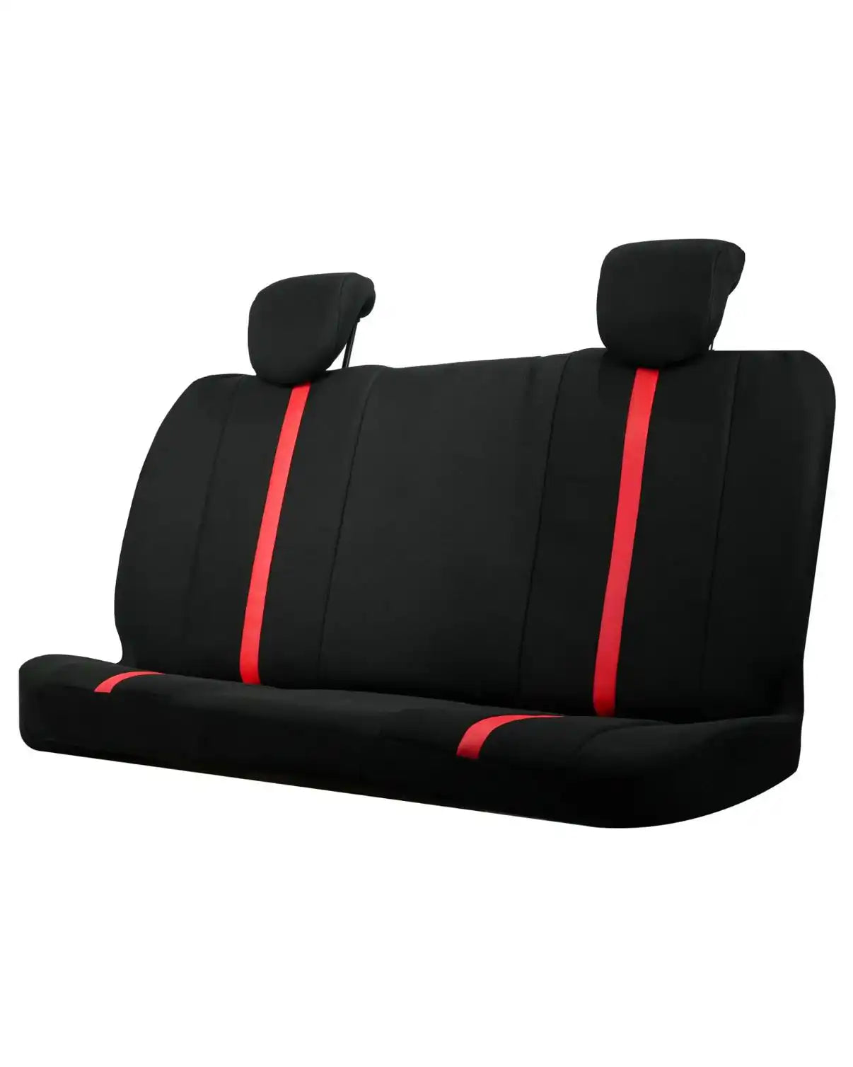 Housses de Sièges Auto Premiumen cuir – Compatibles avec Tous les Véhicules- Red line