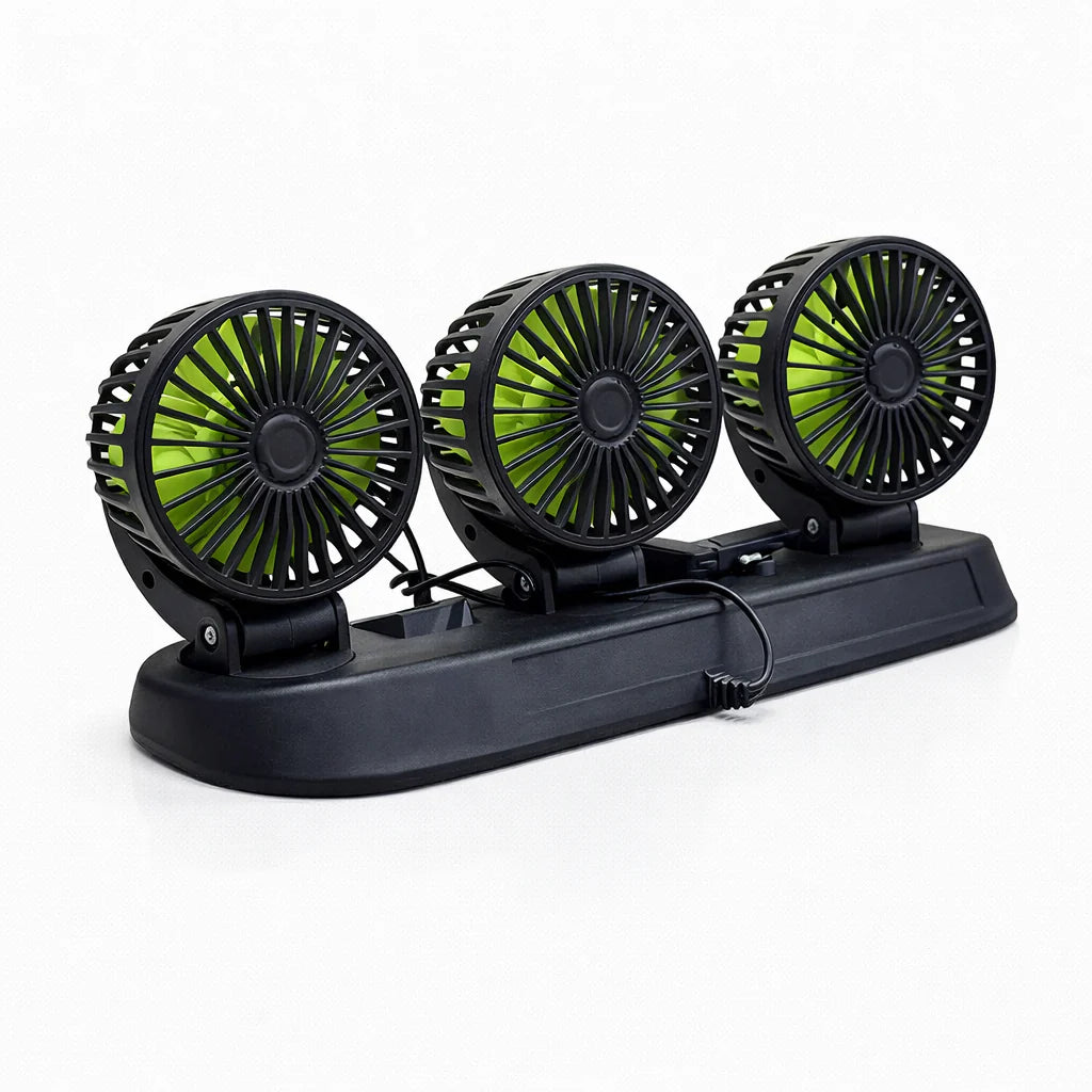 SMG-F3 Ventilateur triple tête 12v