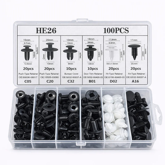 SG-100-AG Pack d'agraphe 100 Pieces