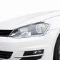 2 Cadre optique chromer Volkswagen golf 7 2012-2019