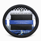 Couvre volant simili cuir + Cache ceinture 38CM