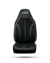 Housses de Sièges Auto Premiumen cuir – Compatibles avec Tous les Véhicules -Full black