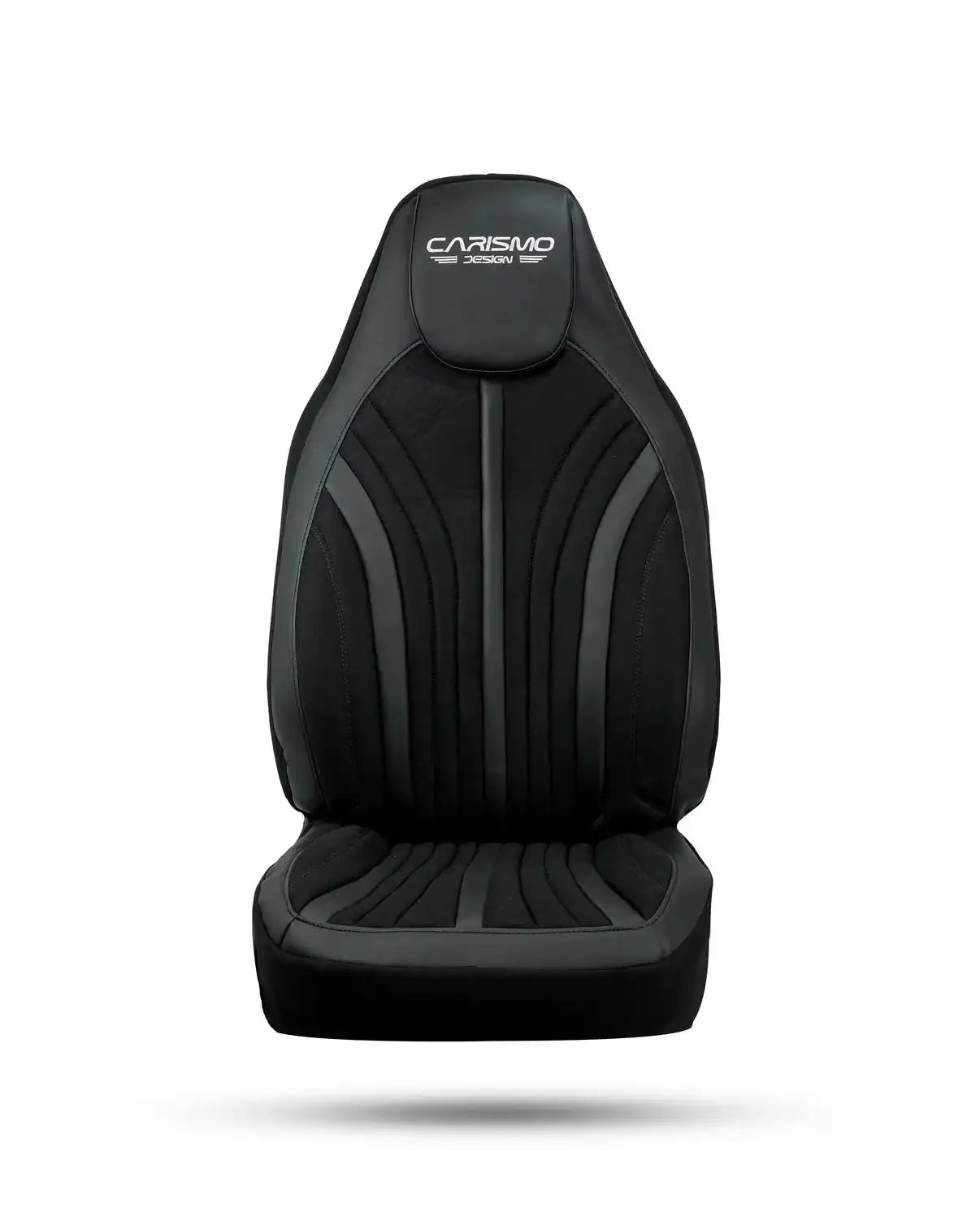 Housses de Sièges Auto Premiumen cuir – Compatibles avec Tous les Véhicules -Full black