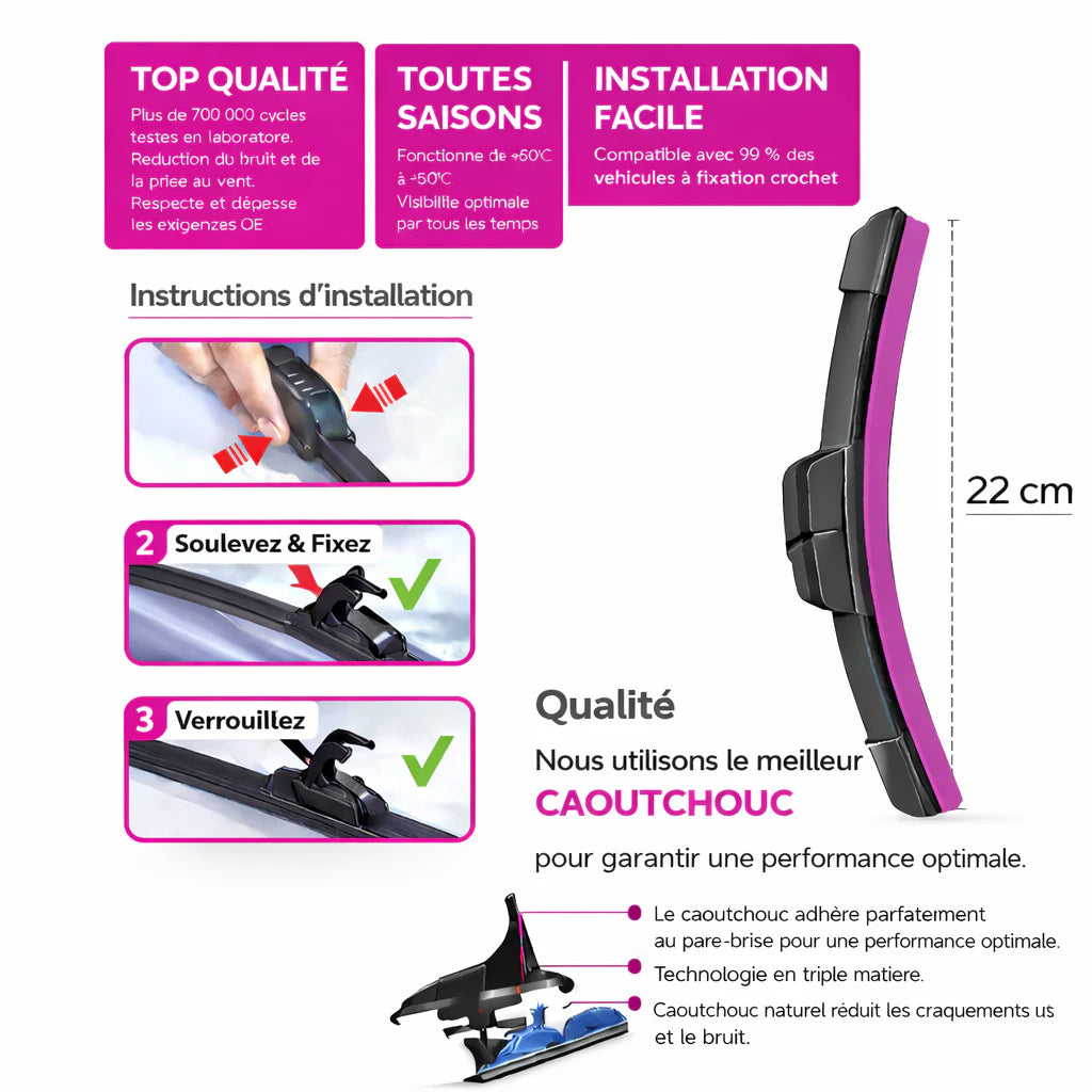 Essui glace Flamingo banana taille 26cm , 24cm, 22cm, 20cm, 18cm, 14cm