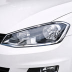 2 Cadre optique chromer Volkswagen golf 7 2012-2019