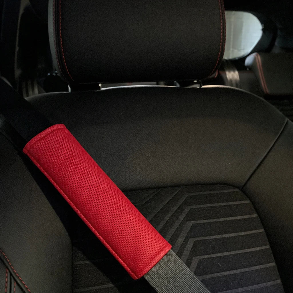 Couvre volant simili cuir + Cache ceinture 38CM