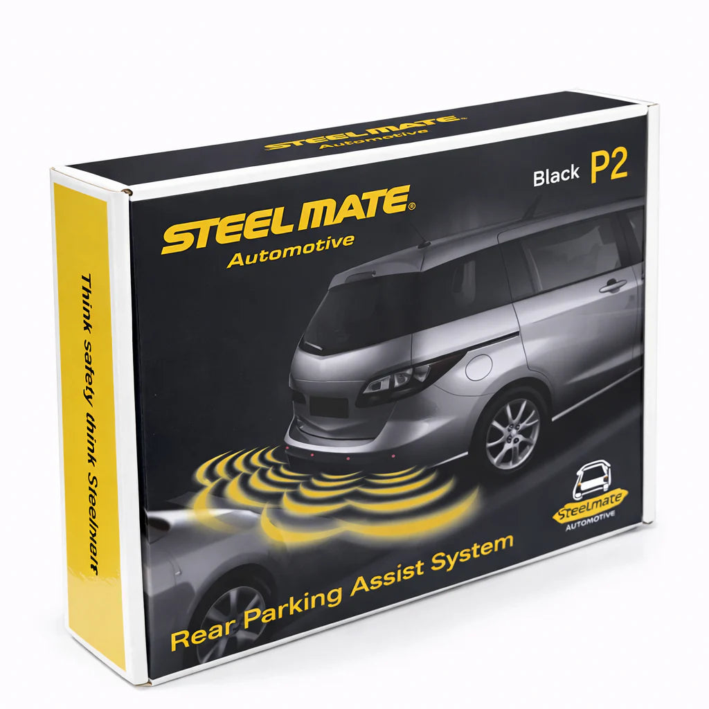 P2-BK Radar de recule noir steel mate