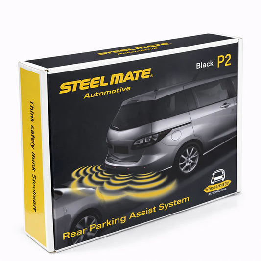 P2-BK Radar de recule noir steel mate