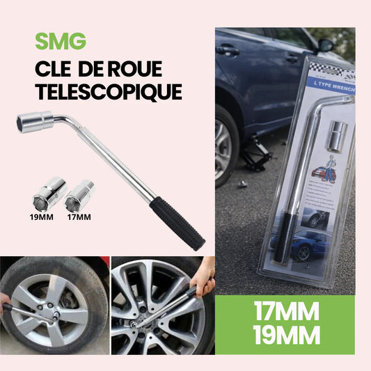 SG-91401 Clé de roue télescopique 17MM - 19MM